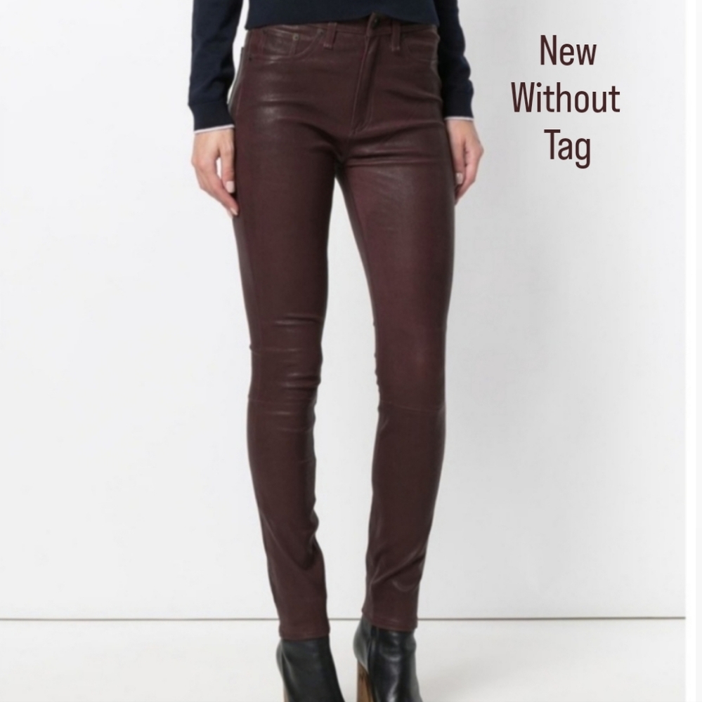 RAG & BONE LEATHER JEANS